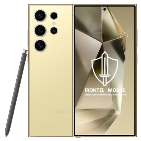 IRONTEL-MOBILE secure encrypted S24 Ultra business smartphone